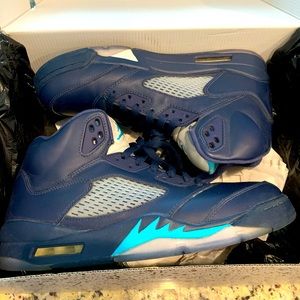 Nike Air Jordan 5 Retro Midnight Navy US 10.5